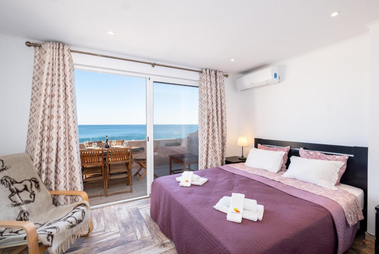 #017 Private Seaview With Ac, 200 Mts Beach Albufeira Esterno foto
